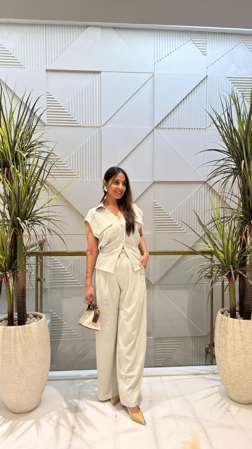 Ivory Luxe Co-ord Set